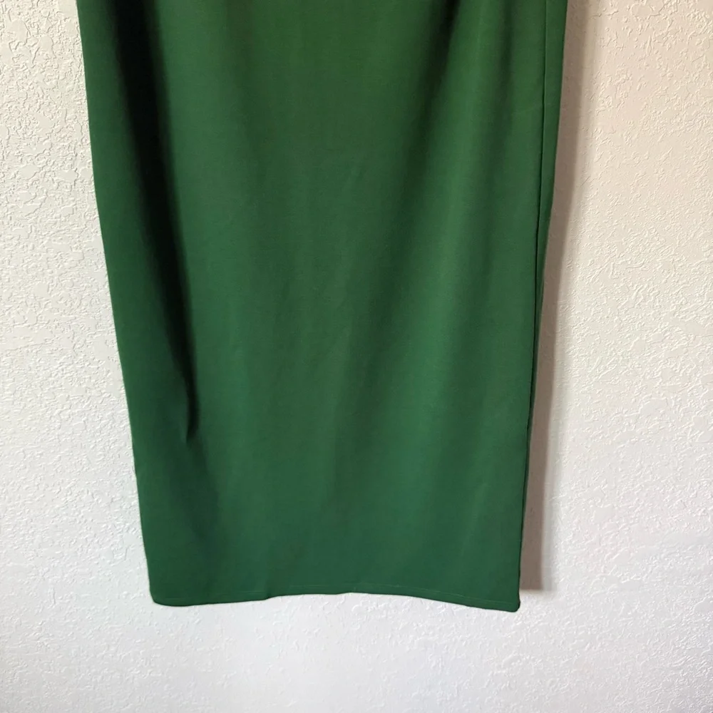 NWT Michael Costello x Revolve Amira Midi Skirt in Green - Picture 4 of 8